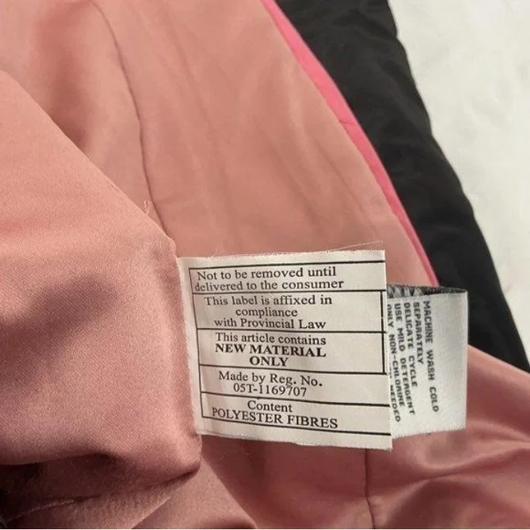 Kate Spade Black Quilted Herringbone Hooded Jacket - Picture 6 of 8